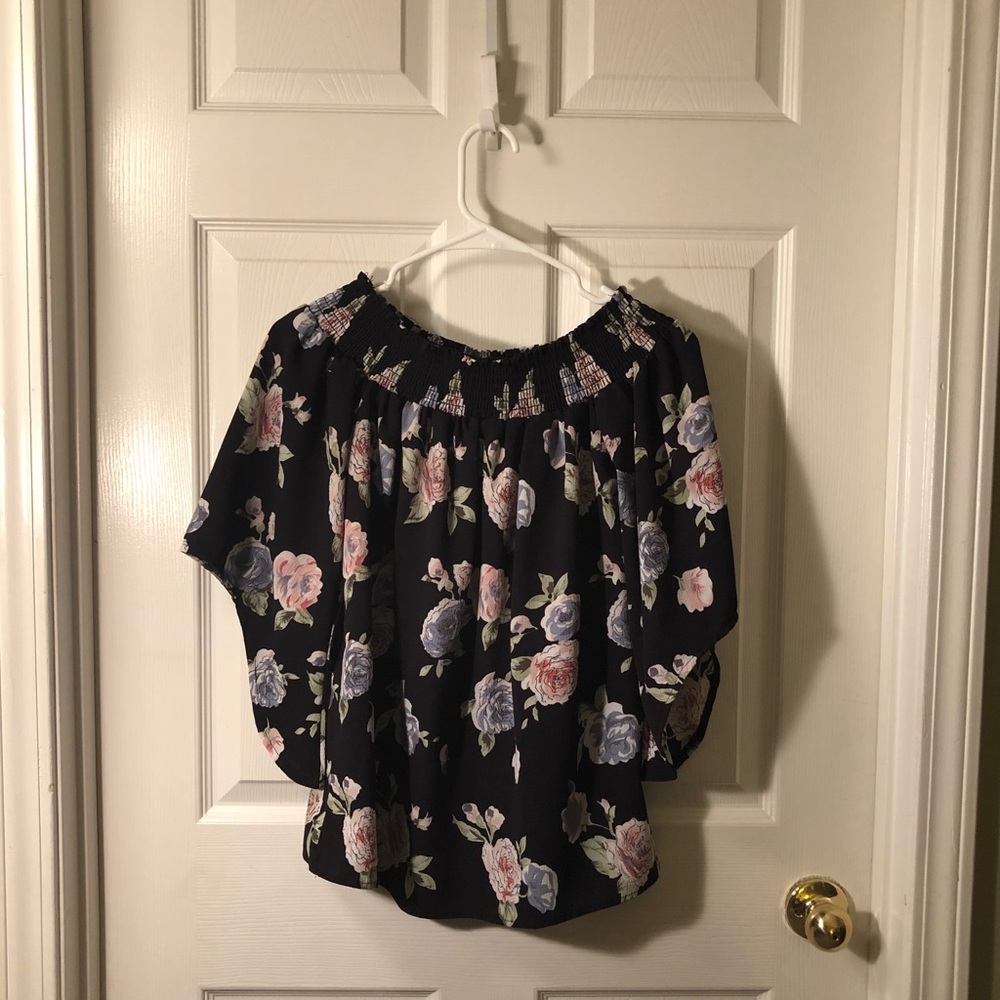 Girl revolution off shoulder shirt